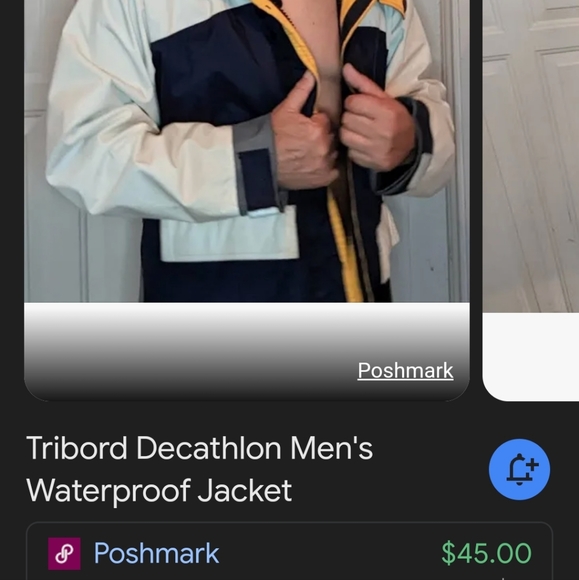 Tribord men's two-tone colored jacket. - Picture 7 of 8